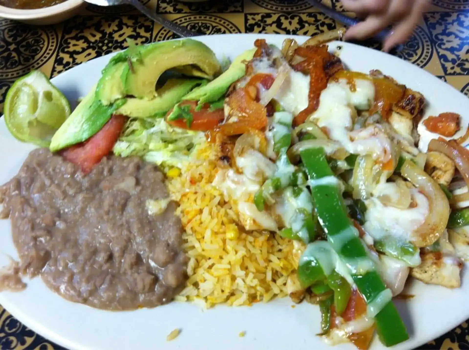 Al Pastor Taco - Marinated pork with pineapple on a corn tortilla